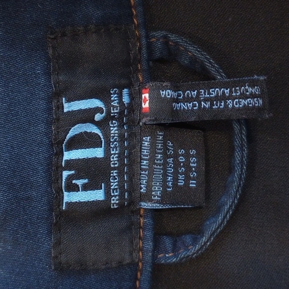 FDJ French Dressing Jean Jacket Sz.S - Picture 3 of 7